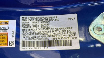 2025 Acura Integra w/A-Spec Technology Package