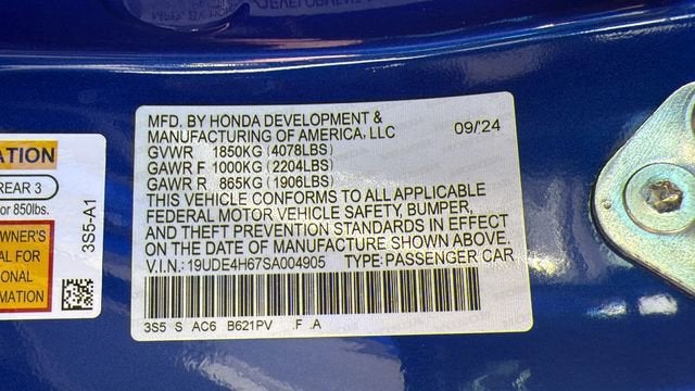 2025 Acura Integra w/A-Spec Technology Package