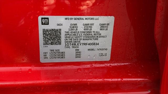 2024 GMC Sierra 2500 HD Pro