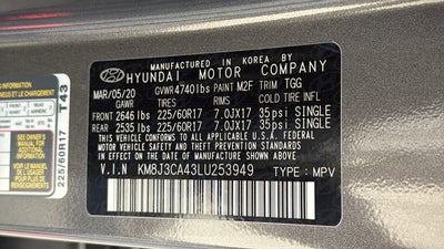 2020 Hyundai Tucson Value